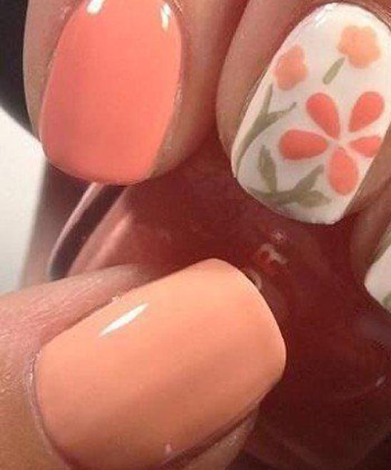 SIMPLE SPRING NAIL DESIGNS