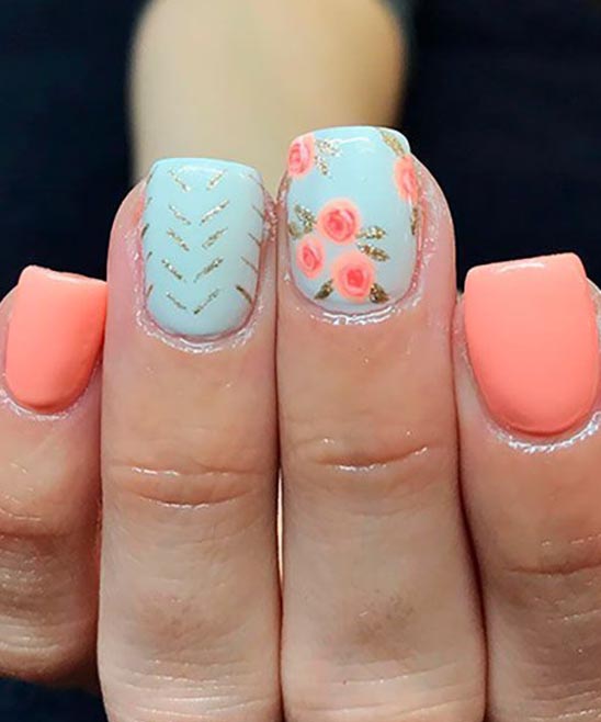 SPRING NAIL DESIGNS COFFIN