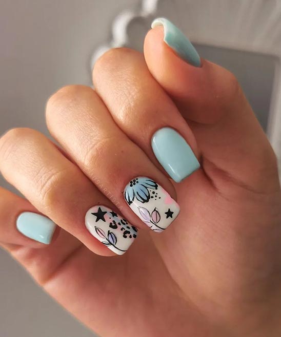SPRING SHORT NAIL DESIGNS