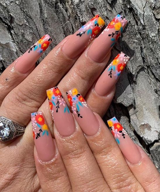 SUMMER SHORT COFFIN NAILS