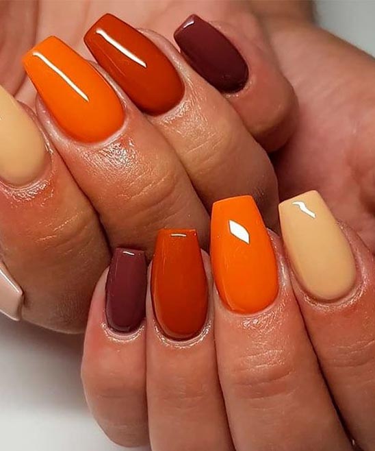 50+ Gel Fall Nail Designs (2024) TailoringinHindi