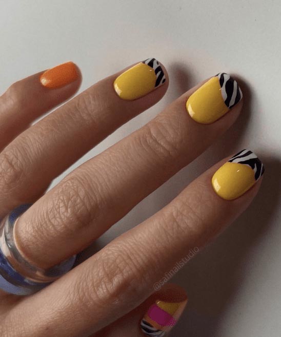 Short Gel Nail Designs French Tip