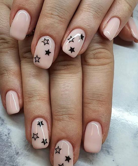 Short Gel Nail Designs Purple