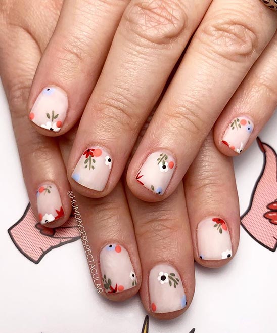 Short Nail Designs Gel