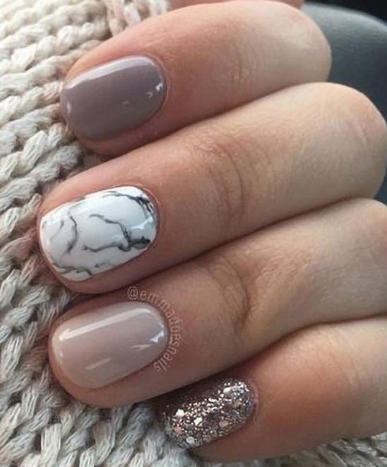 Short Nail Gel Designs