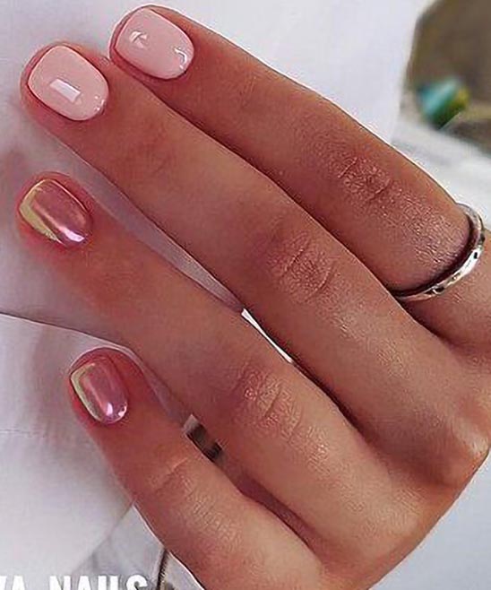 Short Spring Gel Nail Designs