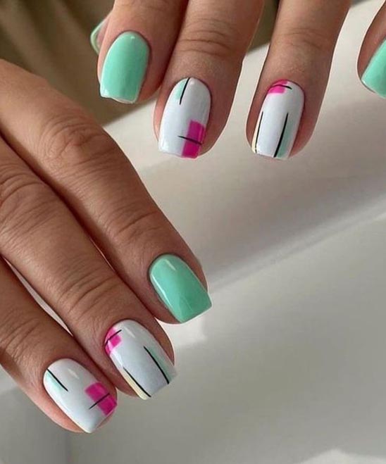 Simple Easter Nails