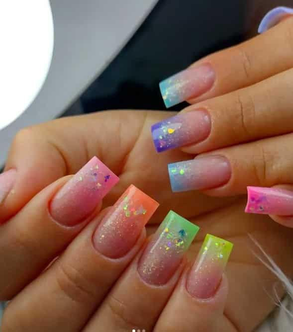 Summer Gel Short Nail Designs