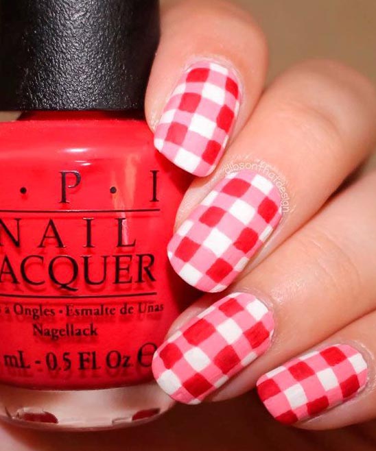 Summer Red Nail Designs