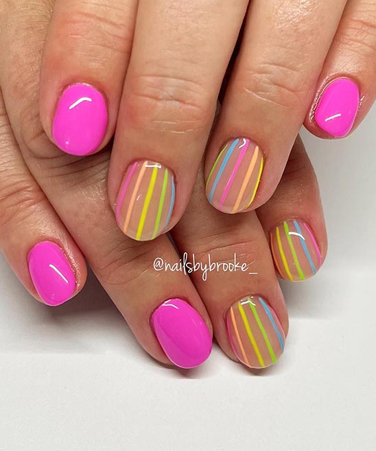 Very Short Gel Nail Designs