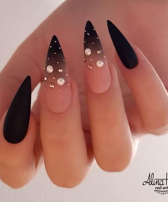 WHITE AND BLACK NAIL DESIGNS 2023