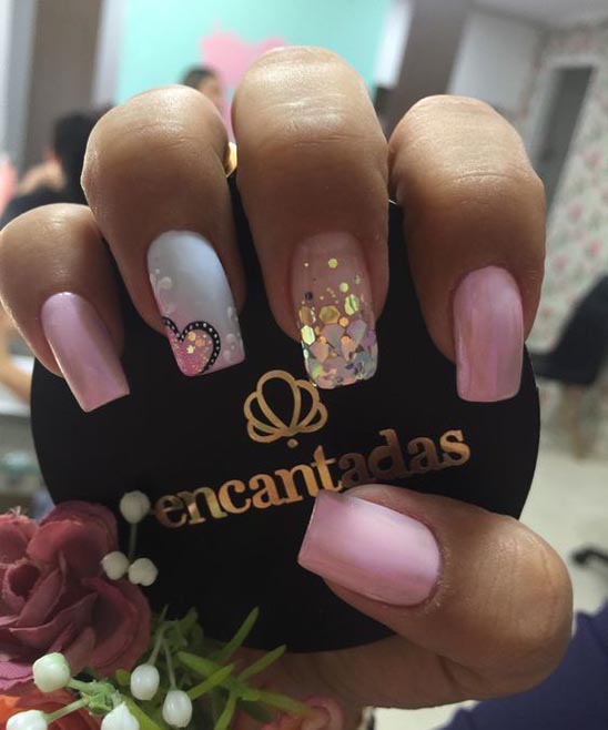 WHITE COFFIN NAILS SHORT