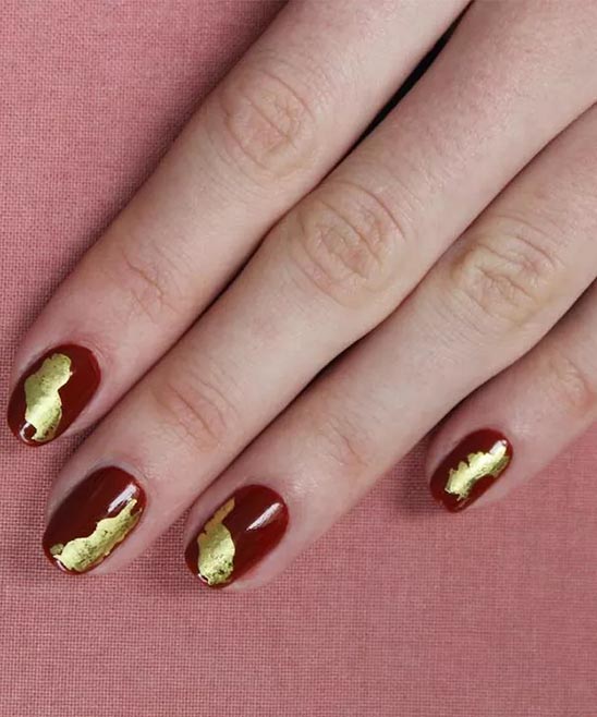 WHITE NAILS DESIGNS AND GOLD
