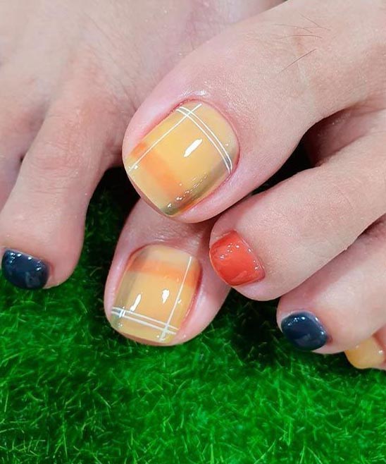 2023 Fall Toe Nail Designs