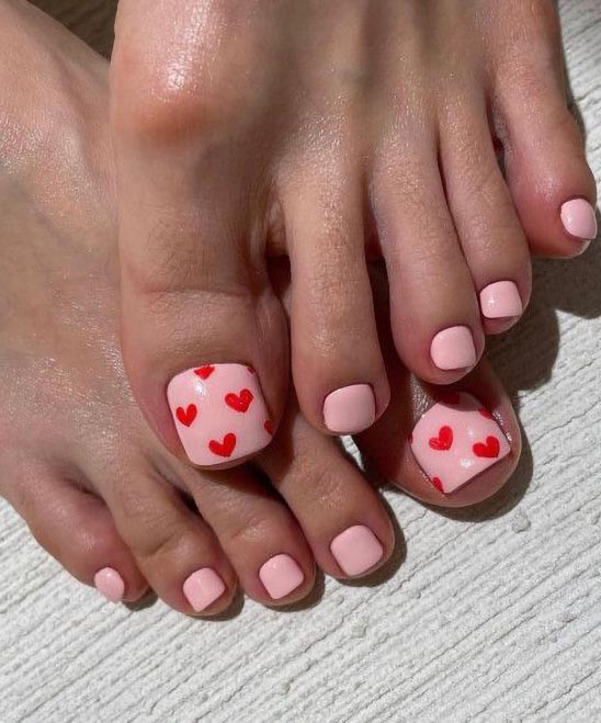4th of July Toe Nail Designs