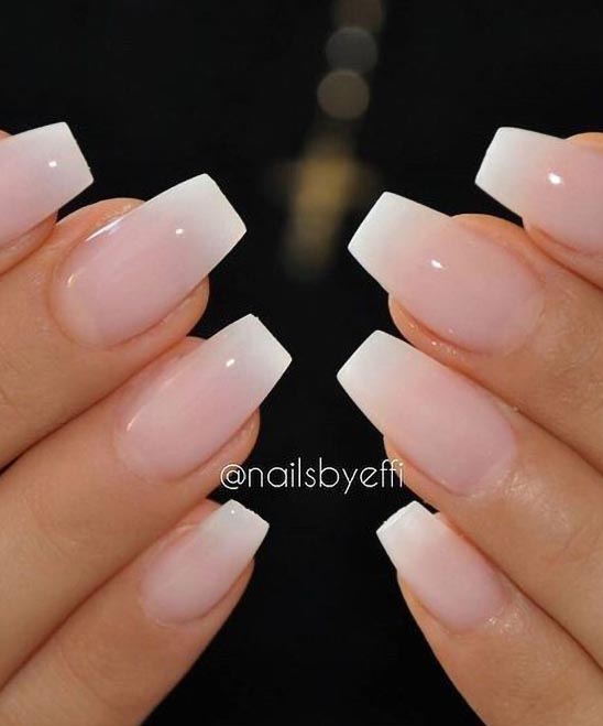 Acrylic French Tip Nail Designs