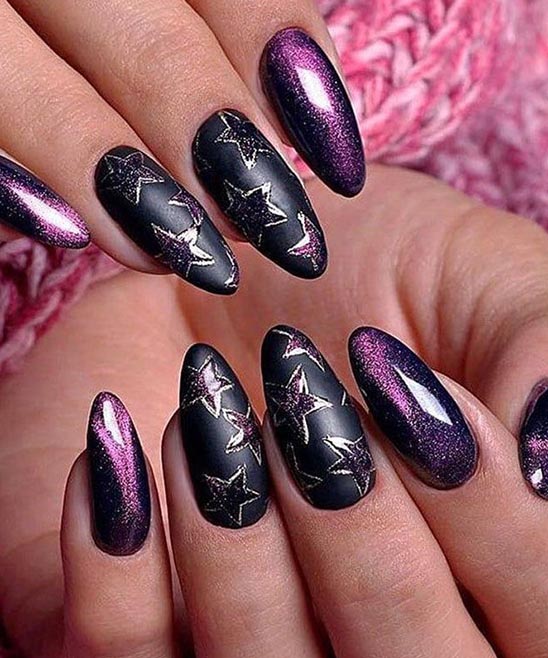 Acrylic Nail Designs Purple