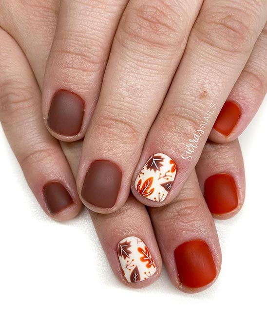 Acrylic Nail Designs for Thanksgiving