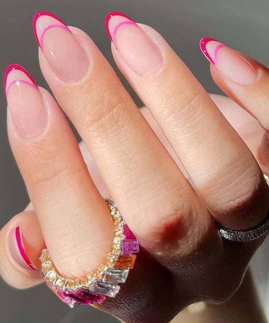 Acrylic Nail French Tip Designs