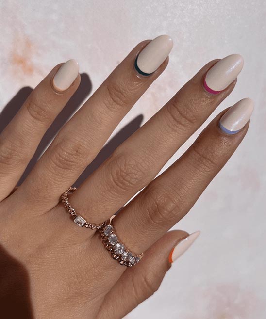 Acrylic Nails Almond Shape Designs