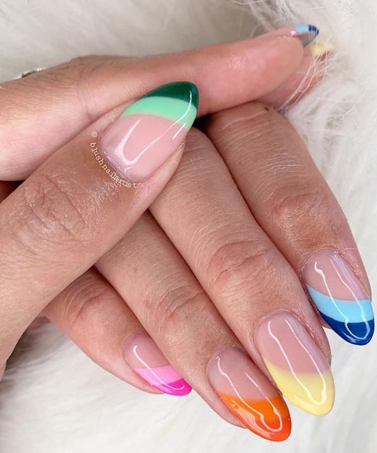 Acrylic Nails French Tip Designs