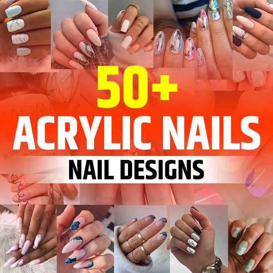 Acrylic Nails Marble