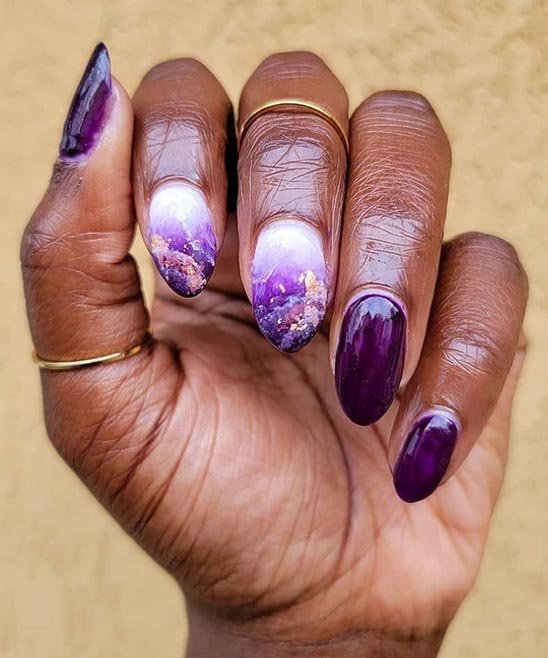 Acrylic Purple Nail Designs