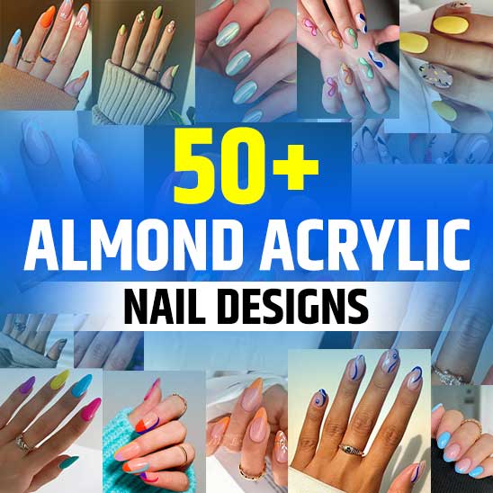 Almond Acrylic Nail Designs