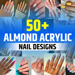 Almond Acrylic Nails Designs