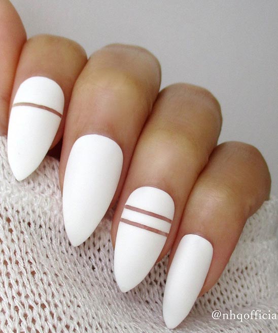 Almond Acrylic Nails Designs With Red