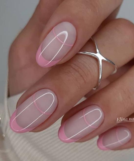 Almond Shape Nail Designs Red