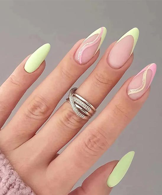 Almond Shape Nail Designs for Summer