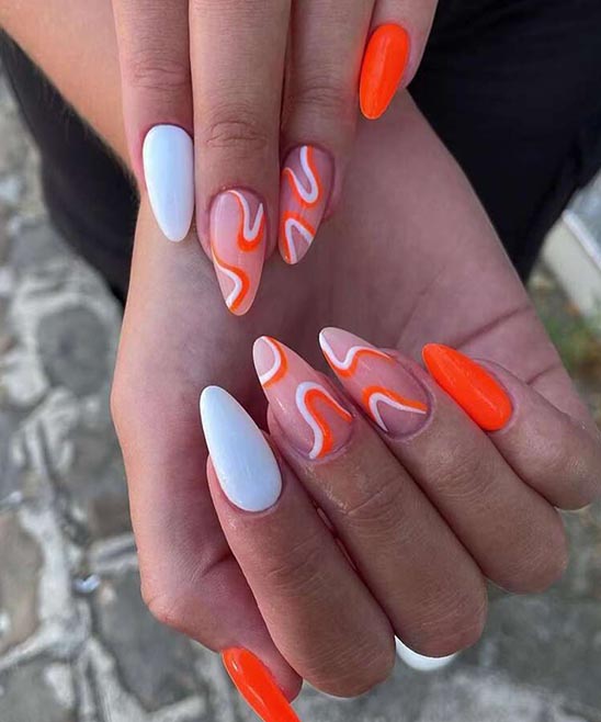 Almond Shaped Acrylic Nails Designs