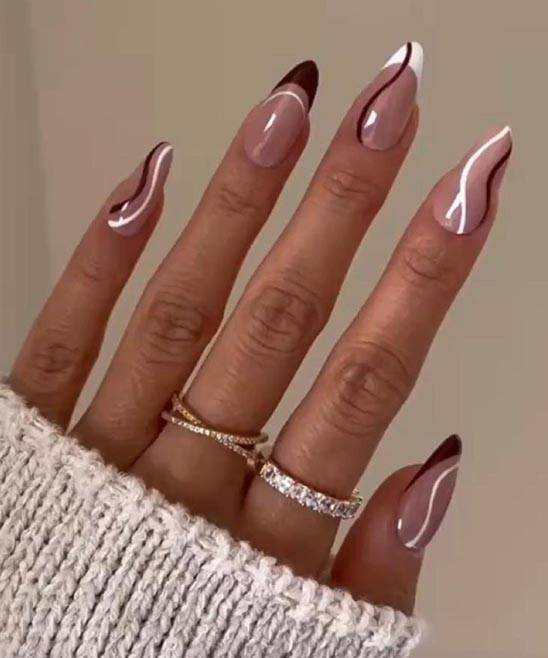 Almond Shaped Acrylic Nails Designs