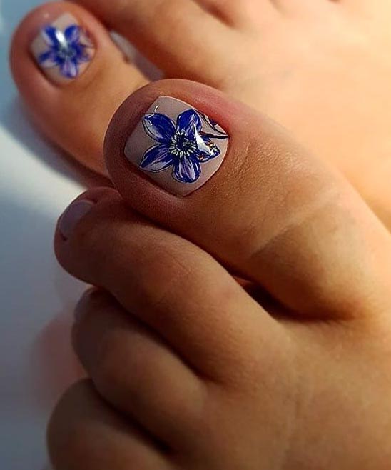 Beach Toe Nail Designs
