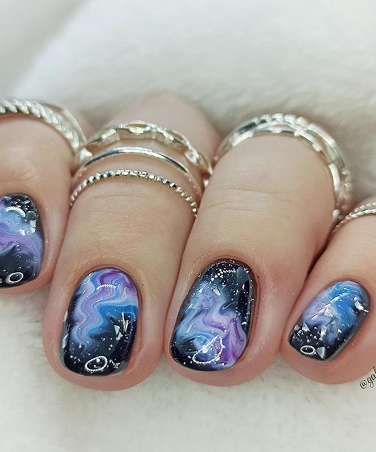Water Marble Nails Are TikTok's Biggest Nail Trend Right Now | Grazia |  Beauty & Hair | Grazia