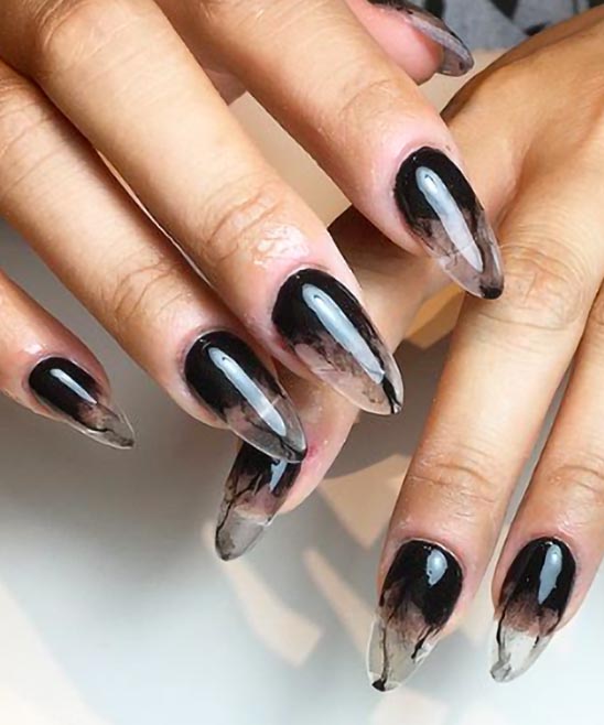 50+ Black Marble Nails (2024) - TailoringinHindi