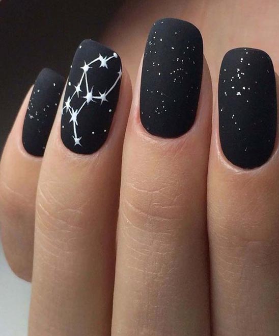 Black White Nail Polish Designs