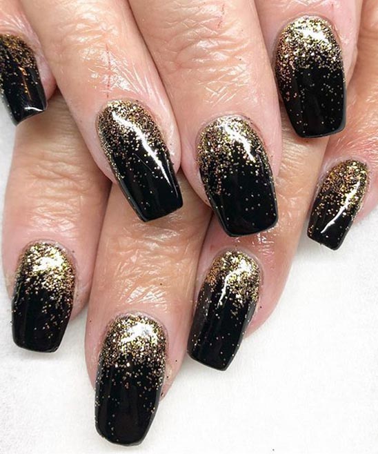 Black and Gold Nails Ideas