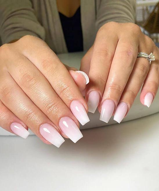 Blush Pink French Tip Nail Designs