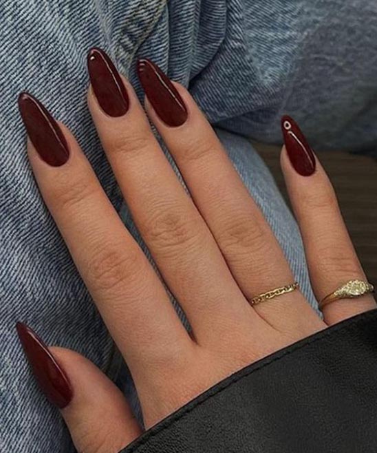 Burgundy Nail Colors