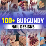 Burgundy Nail Designs