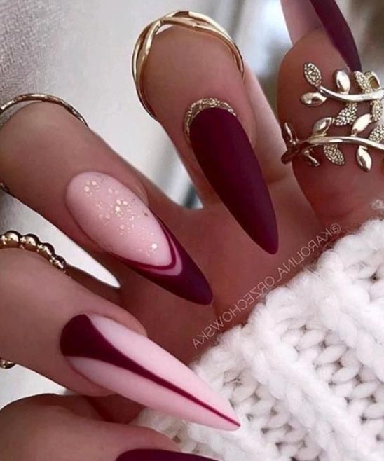 China Glaze Burgundy Nail Polish