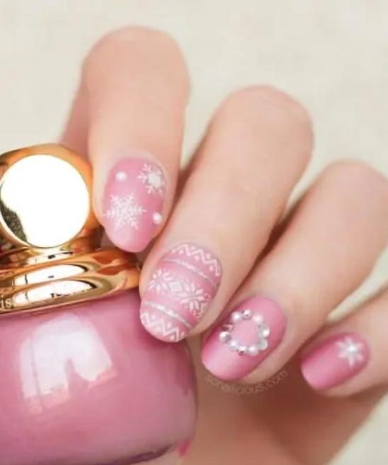 Christmas Toe Nails Design