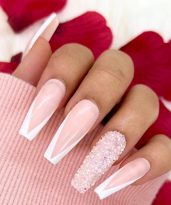 Coffin Nails Pink Ombre