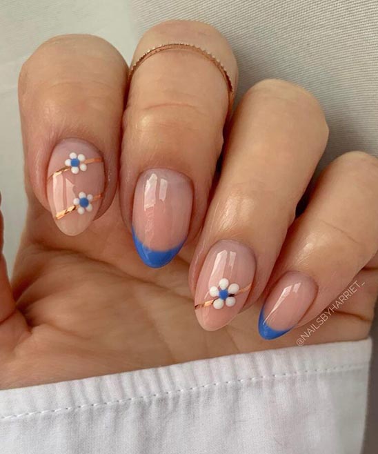 Coffin Pink Marble Nails