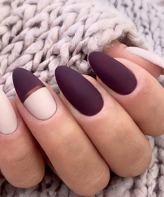 Coffin Shaped Nails Matte Burgundy.jpg