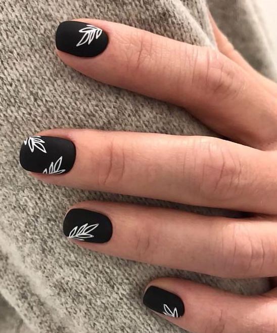 Cool Black Nail Polish Designs