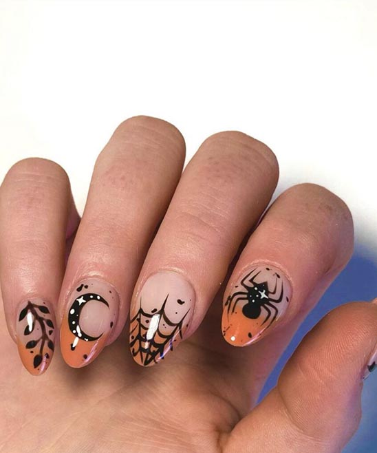 Cool Easy Halloween Nail Designs