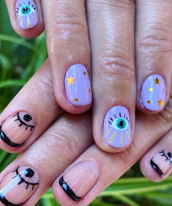 Cool Easy Harry Potter Nail Designs for Short Nails